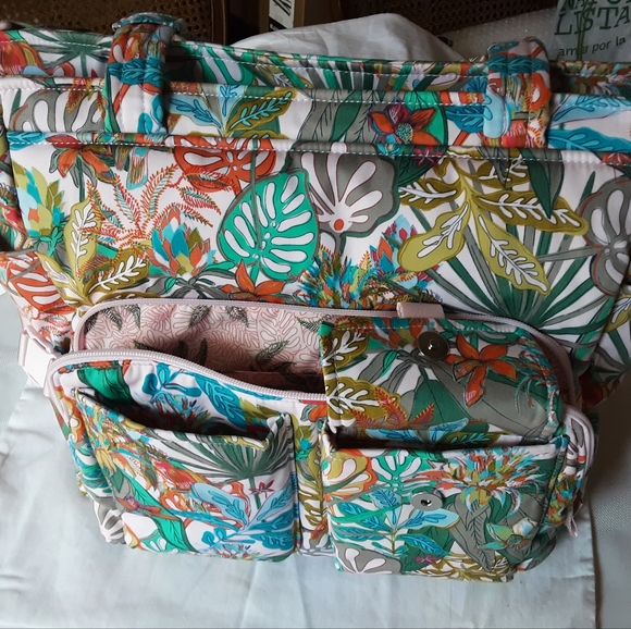 NEW Vera Bradley Utility Tote - Picture 8 of 13